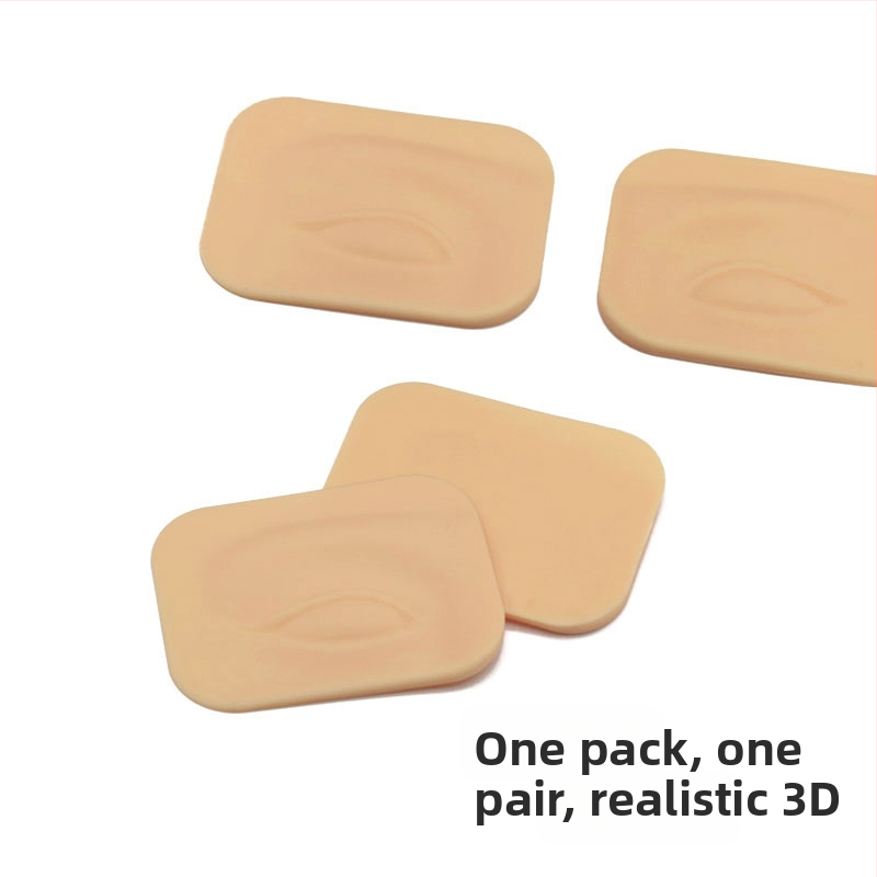 Silikoninė praktinė oda 3D antakių ir vokų tatuiravimo moduliams, universaliai naudojimui, 30 g