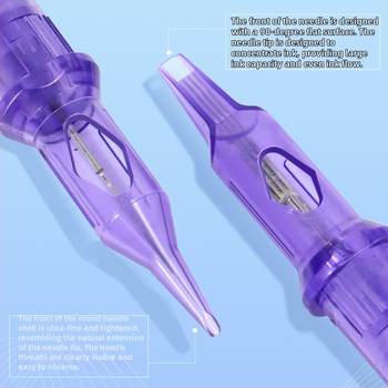 Vienkartinė All-in-One adata tatuiravimo mašīnoms – universalus naudojimas lūpų šešėliavimui, pudriniams antakiams ir akių linijai