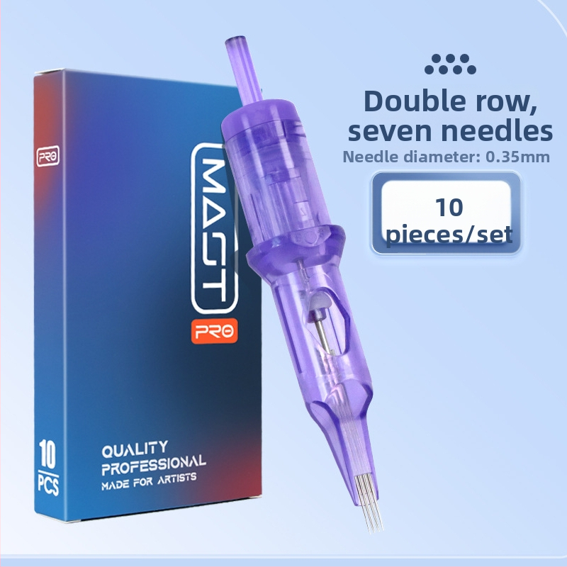 Vienkartinė All-in-One adata tatuiravimo mašīnoms – universalus naudojimas lūpų šešėliavimui, pudriniams antakiams ir akių linijai