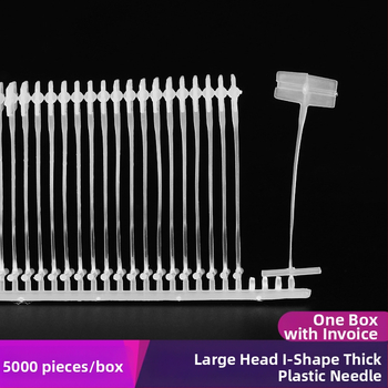 Etiketi pistelli nõel – Suur pea, Paks plastmass, I-tüüpi laiendatud nõel, PP materjal