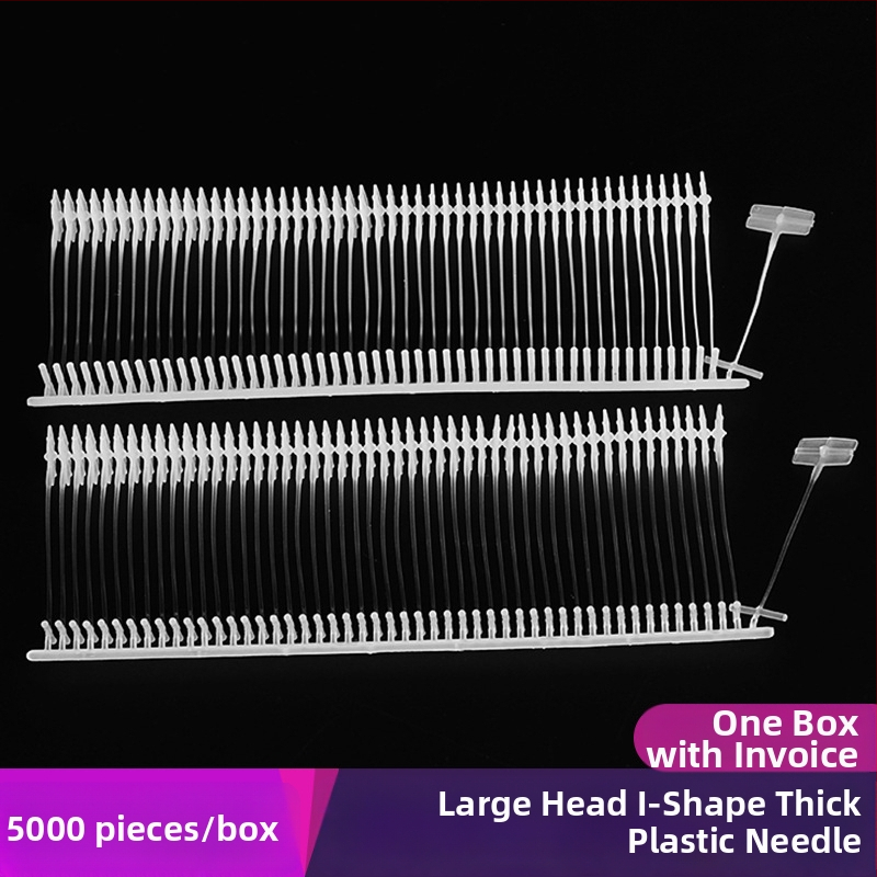 Etiketes pistoles adata – Liela galva, Bieza plastmasa, I-formas plašāks gals, PP materiāls