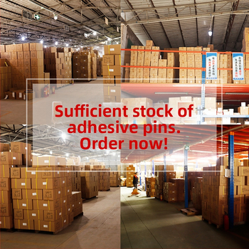 I-tüüpi liimnõel etikettide jaoks – riietele ja mütsidele, PP-materjal, kaubamärk Aitai, 5000 tk karbis