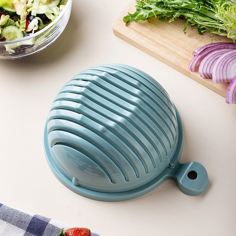 Daugiafunkcinis daržovių pjaustytuvas su pjaustymo dubeniu | Medžiaga: PP | Individualizuotas apdorojimas | Logotipo spauda