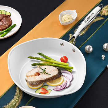 Keraminė keptuvė kepimui, Šiaurės stiliaus, be dangos, 5 cm gylis