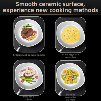 Keraminė keptuvė kepimui, Šiaurės stiliaus, be dangos, 5 cm gylis