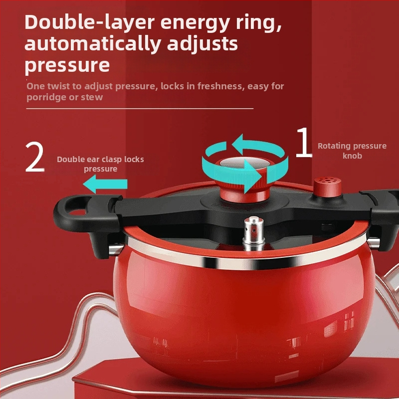 Emalijuotas geležies sriubų puodas su dvigubais rankenėlėmis, talpa 5 L ar daugiau, stiklinis dangtis, suderinamas su dujinėmis ir indukcinėmis plokštėmis