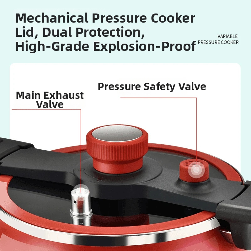 Emalijuotas geležies sriubų puodas su dvigubais rankenėlėmis, talpa 5 L ar daugiau, stiklinis dangtis, suderinamas su dujinėmis ir indukcinėmis plokštėmis