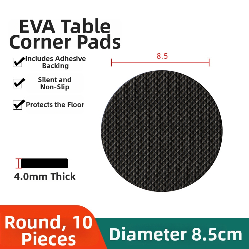 EVA putų lipnūs kilimėliai stalui ir kėdėms, anti-slip, sugeria šoką ir atsparūs dilimui