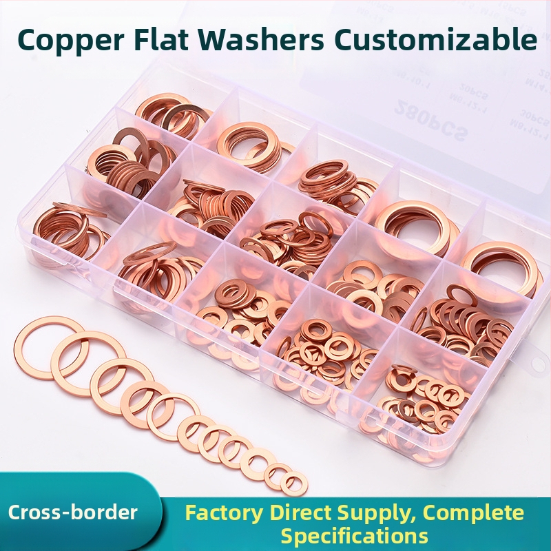 Plokščios varinės tarpinės jūros naudojimui – Medžiaga: varis; Pritaikymas: jūra; Standartas: 6-22