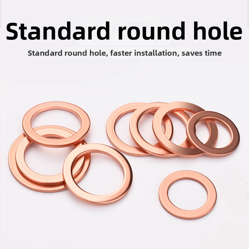 Plokščios varinės tarpinės jūros naudojimui – Medžiaga: varis; Pritaikymas: jūra; Standartas: 6-22