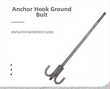 Huilin ankeriniai varžtai bokštiniam: formos 7 ir 9, L formos, M2416 įmontuojami varžtai; Q235 anglies plienas; stiprumas 12.9; tarptautinis standartas; klasė A