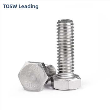 Lingding hardware išorinis šešiakampių sraigtų rinkinys, 304 nerūdijančio plieno, A2-70 klasė, nacionalinis standartas