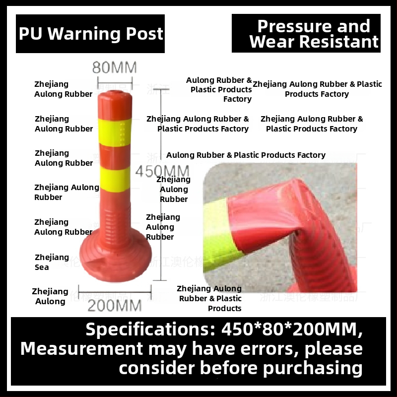 Hoiatustulp, PU elastne, isolatsioonipost, piirdelemendi lisavarustus, bränd Aolun
