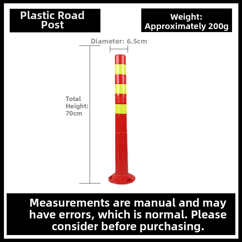 Hoiatustulp, PU elastne, isolatsioonipost, piirdelemendi lisavarustus, bränd Aolun