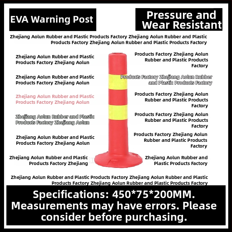 Hoiatustulp, PU elastne, isolatsioonipost, piirdelemendi lisavarustus, bränd Aolun