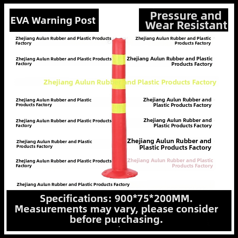 Hoiatustulp, PU elastne, isolatsioonipost, piirdelemendi lisavarustus, bränd Aolun