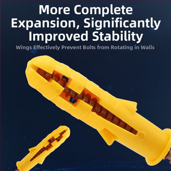 BK/beikun plastinis išsiplėtimo vamzdelis, PE medžiaga, be paviršiaus apdorojimo