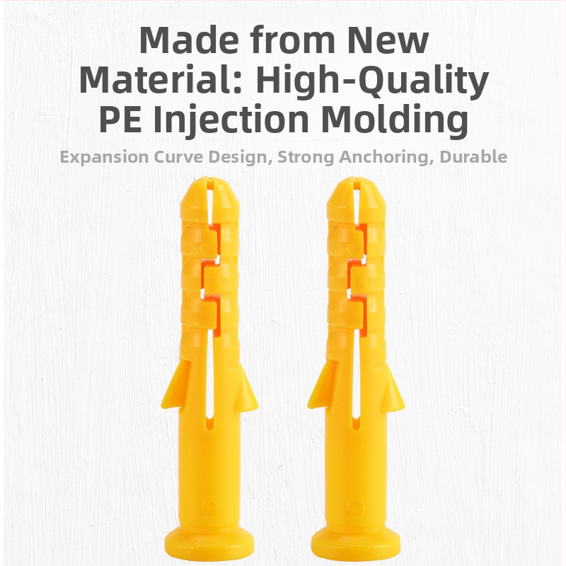 BK/beikun plastinis išsiplėtimo vamzdelis, PE medžiaga, be paviršiaus apdorojimo