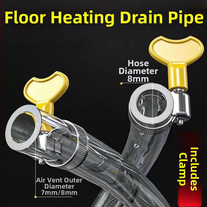 Grindinio šildymo vandens išleidimo vamzdžio skirstytuvas - PVC, jungiamasis plastikas, Hangge, modernus paprastas stilius, nešiojamas