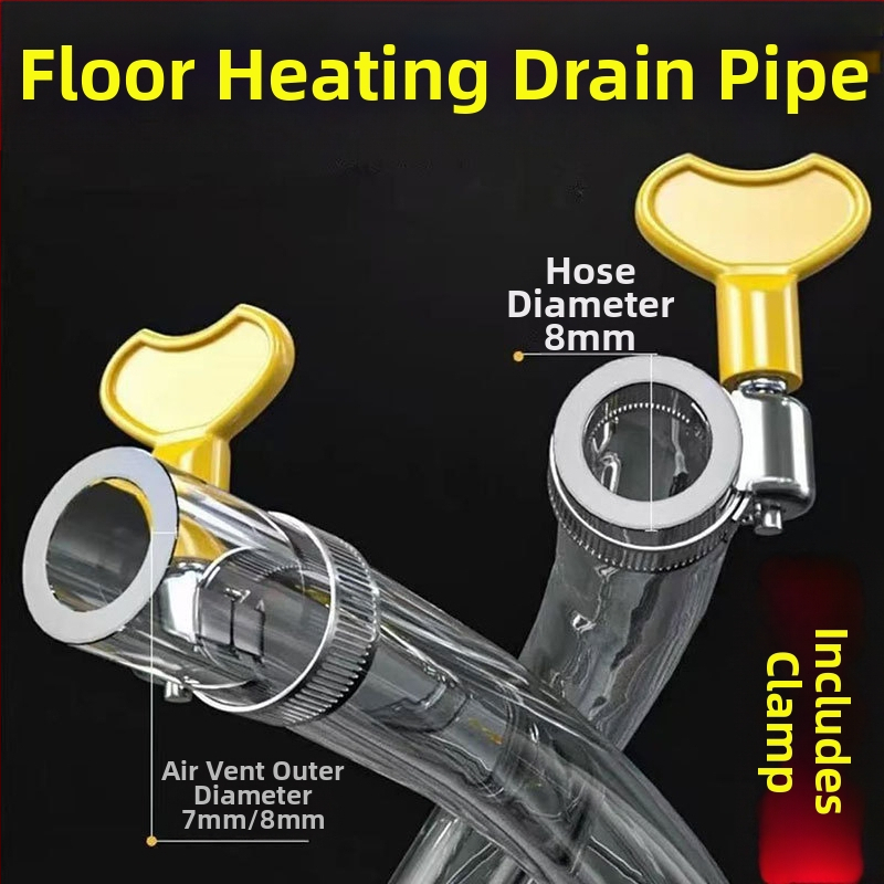Grindinio šildymo vandens išleidimo vamzdžio skirstytuvas - PVC, jungiamasis plastikas, Hangge, modernus paprastas stilius, nešiojamas