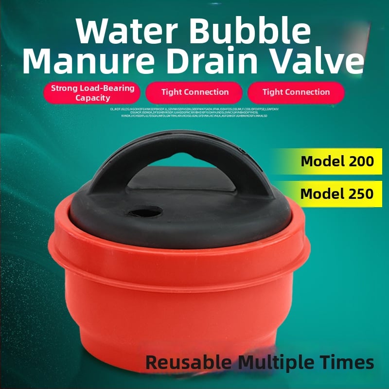 Mėšlo drenažo vožtuvas veisimui – 200 tipo ir 250 tipo, ūkio įranga, kokybės užtikrinimas