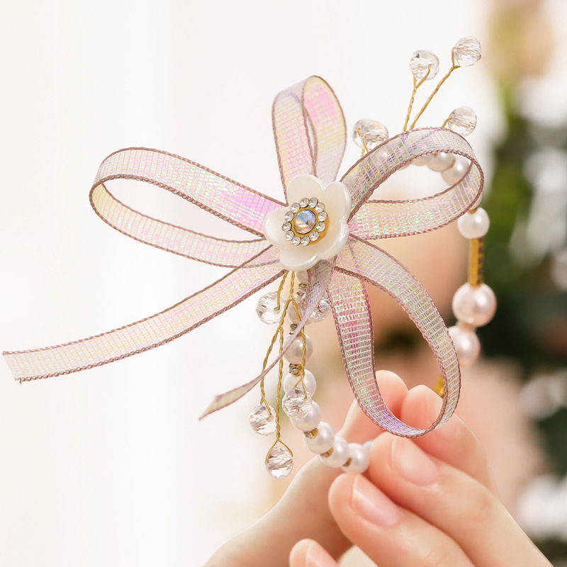 Družikų riešo gėlė vestuvėms – kinietiško stiliaus plastikas, Romantic Happy Events