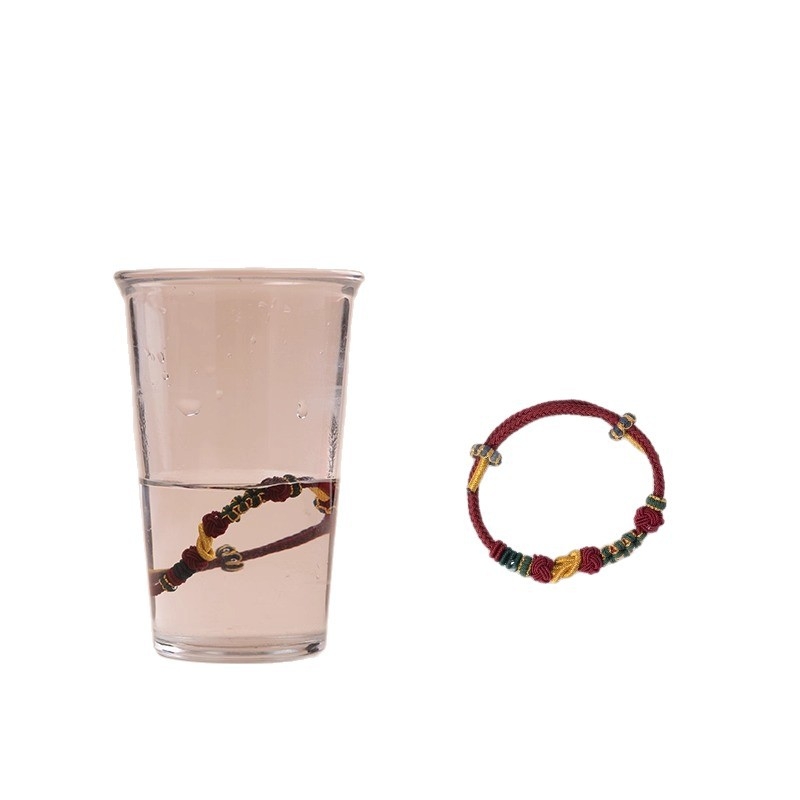 DIY pintinė apyrankė iš virvelės, kinų mados stilius, 2025 m. pavasaris, universalus