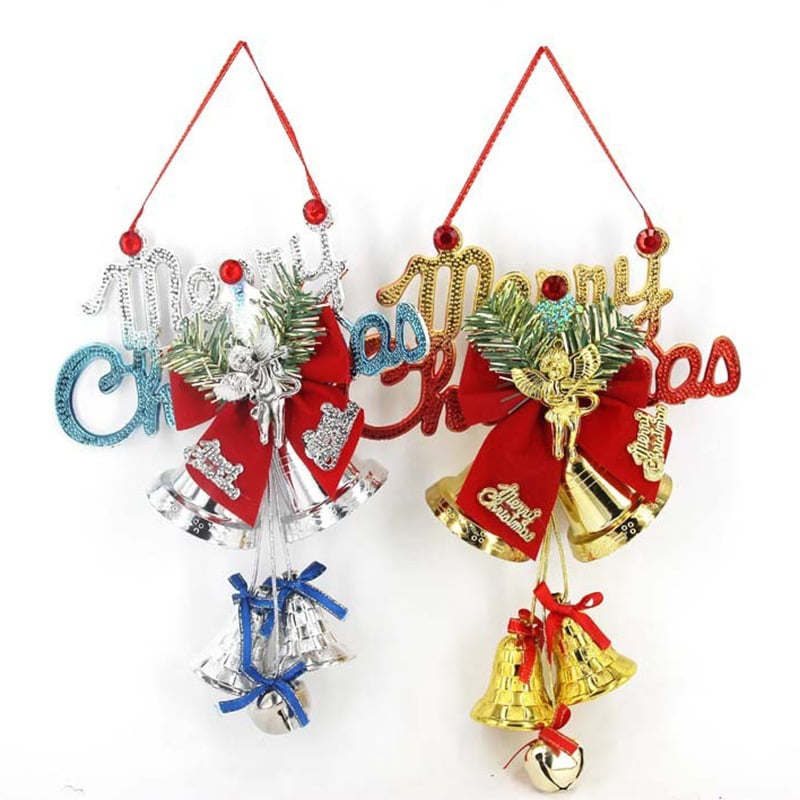 Коледна украса: английска буква-знак със звънчета – пластмасов инжекционно формован декор от Wonderful Quality (Festival Supplies) – коледни украси