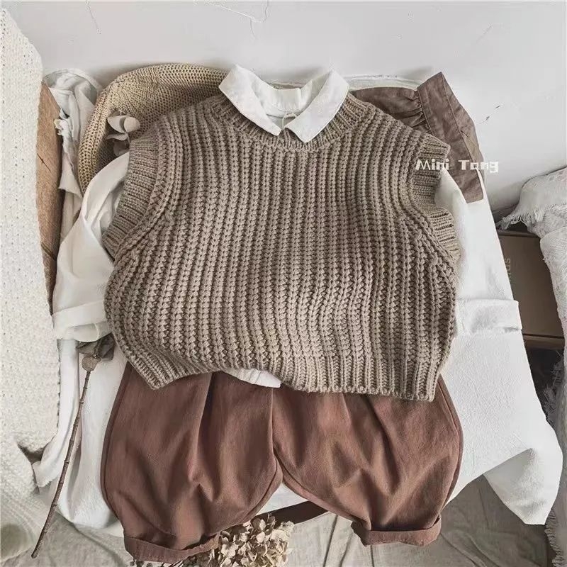 Unisex dječja košulja, kratki rukav, ovratnik tipa lapel, mekana obrada poliestera, za djecu 3–8 godina, ljeto 2025