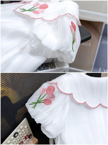 Dječja košulja, korejski stil, 95% pamuka, za djecu od 3 do 8 godina, ljeto