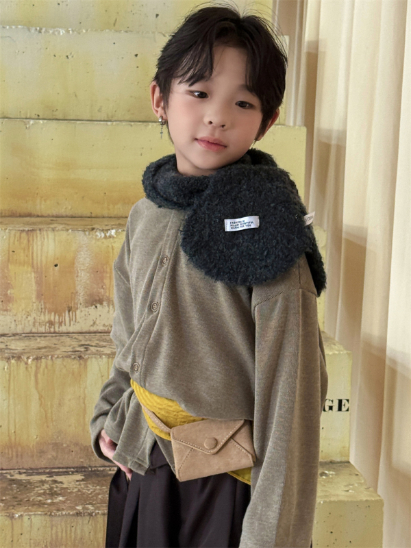 Muški kardigan s kapuljom, korejski stil, dugi rukavi, jesen 2025, šifra 91309