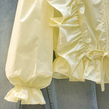 Set de două piese pentru copii, stil prințesă, bumbac cu blană de iepure, mâneci lungi, culoare solidă