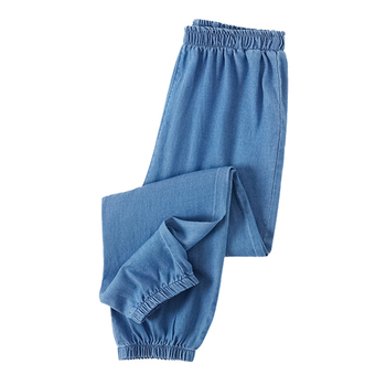 Chlapčeve hlače protiv komaraca od Lyocell-a, casual sportski stil, elastični pojas, dužina 9/10, ljeto