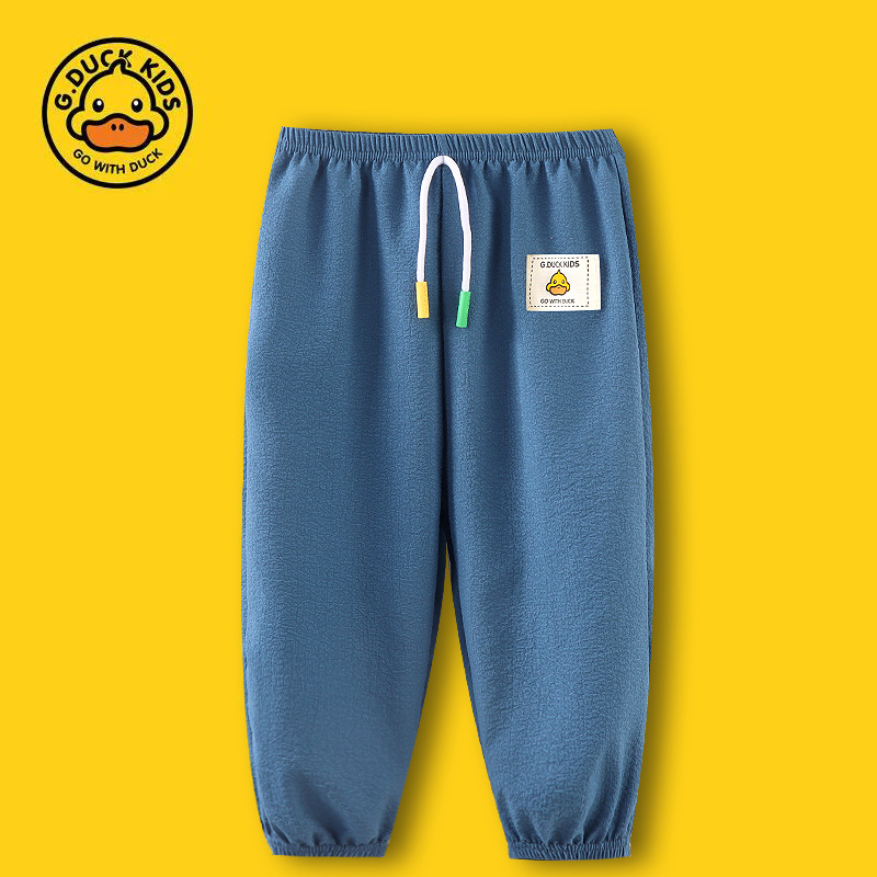 Dječje ljetne hlače, harém stil, lagana poliester mješavina, dužina do gležnja, srednja talija, jednobojni ili crtani uzorak