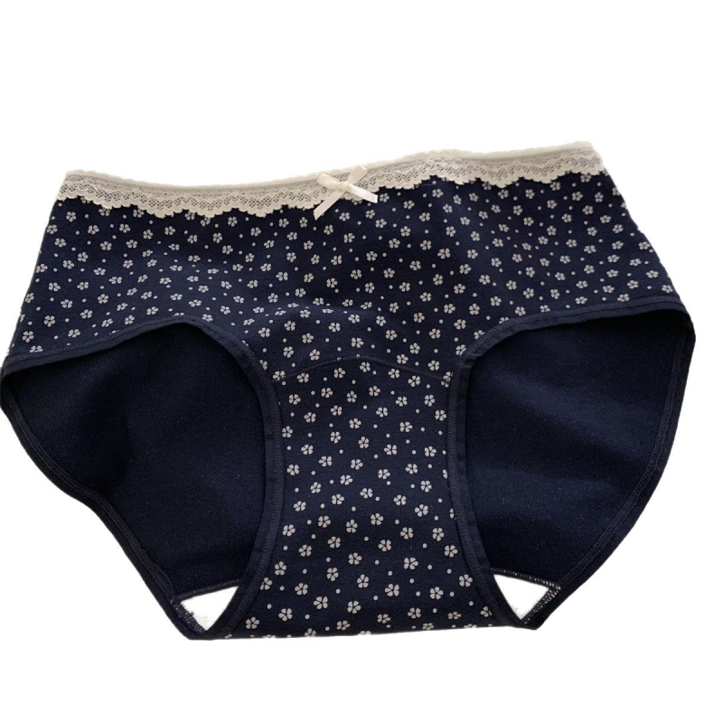 Ženske pamučne gaćice, srednji pojas, priljubljene uz bokove, antibakterijske i prozračne, pamucna podstava u preponi