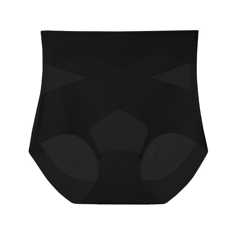 Ženske gaćice s visokim strukom, prozračne Ice Silk, podizanje stražnjice, antibakterijske, podstava prepona od Mulberry svile