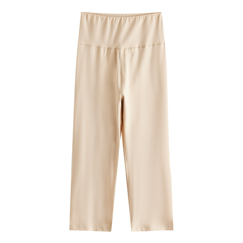 Γυναικείες βαμβαρινές κομμένες θερμικές κολάν με υψηλή μέση, έλεγχο κοιλιάς, προστασία της μέσης, ανύψωση γλουτών, διαπνοή και ζεστασιά