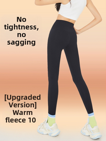 Žuvies formos leginsai su fliso pamušalu, nailono-spandekso mišinio, ilgis 9/10, Barbie raštas, sėdmenų pakėlimas