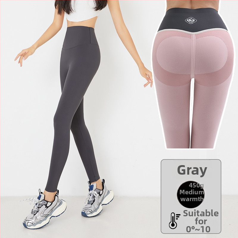 Žuvies formos leginsai su fliso pamušalu, nailono-spandekso mišinio, ilgis 9/10, Barbie raštas, sėdmenų pakėlimas