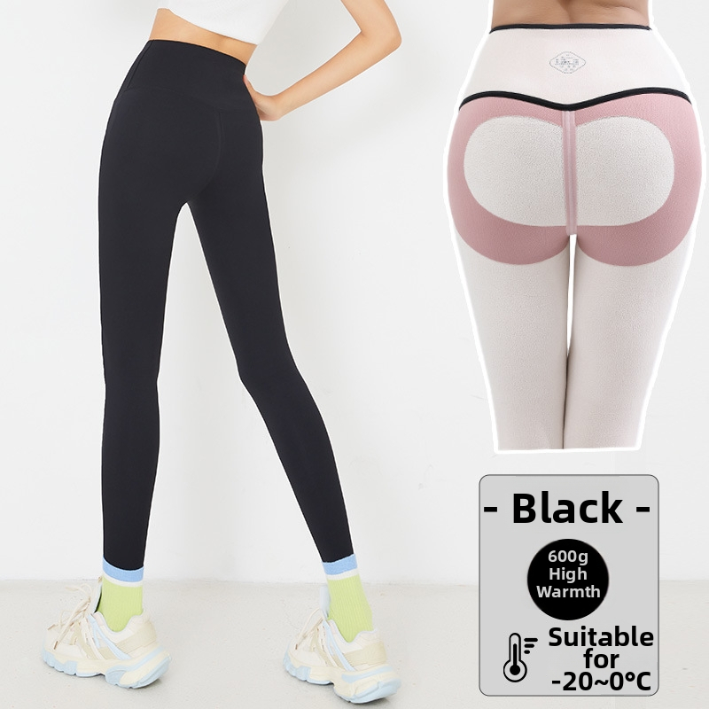 Žuvies formos leginsai su fliso pamušalu, nailono-spandekso mišinio, ilgis 9/10, Barbie raštas, sėdmenų pakėlimas