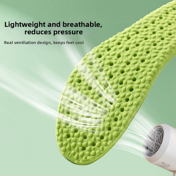 Uložak za obuće s Artemisia vulgaris za sportske tenisice, unisex, cijeli ulošak, prozračan, upija znoj, PU, veličine 37–44