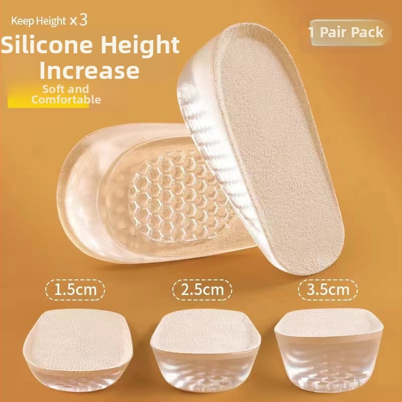 Talpă silicon pentru încălțăminte – înălțare, stil half pad, model CT-0080, marca Chengtai