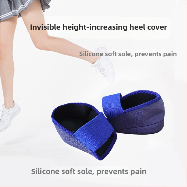 Peta navlaka s Velcro zatvaračem – zaštita pete, silikonska protukliznost, apsorpcija udara; materijali: silikon, najlon, elastan