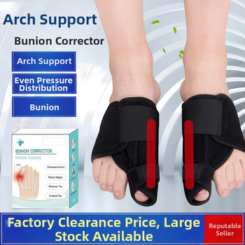 Hallux valgus ortoze dienas un nakts lietošanai — Jun Laikang, modeļa 343 ortoze, pirksta deformācijas korektors