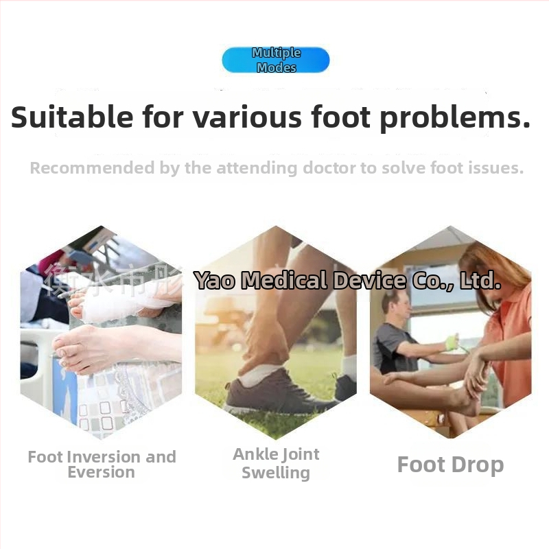 Ortopedický ortéz pre členok a nohu na vnútorné nosenie – korekcia Varus, model ZT, Tong Yao, kompozitná tkanina