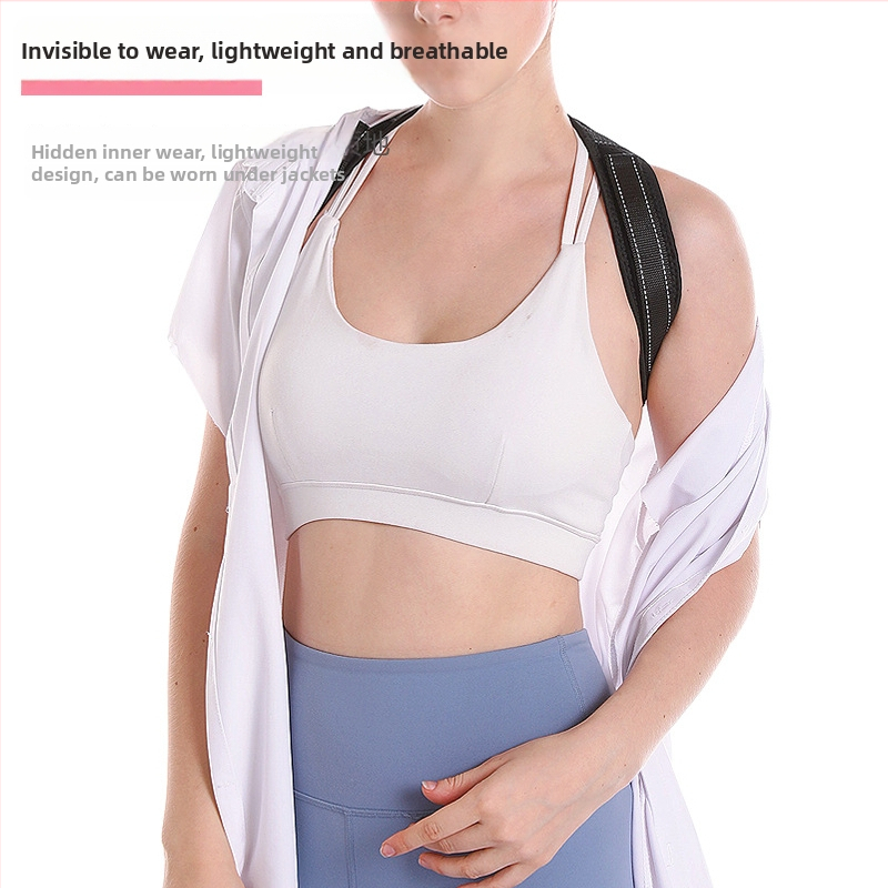 Boer Pás na korekciu držania tela, model Jzd-3107, nylon, reflexný na nočné použitie