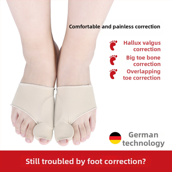 CY-161 nykščio korektoriaus ortozė, kvėpavimo medžiagos TPE, Lycra ir aukštos elastingumo šilkas, ortotinis stilius, tinka visoms sezonoms