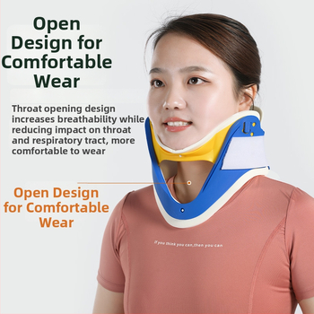 Štyri v jednom krčná trakčná pomôcka – korekcia, imobilizácia krku a fyzioterapia, plastová konštrukcia, 1-ročná záruka