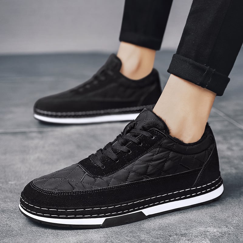 Vyriniai sniego batai, laisvalaikio stilius, šiluminė izoliacija, neslystanti gumos padas, pūkuota vidinė danga