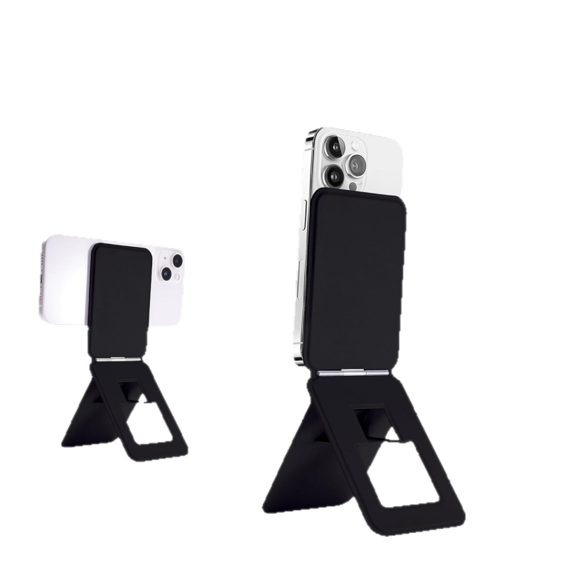 Universali magnetiniai telefono laikikliai — dirbtinė oda, anti-drebulio funkcija, paprastas stilius, palaiko pritaikymą